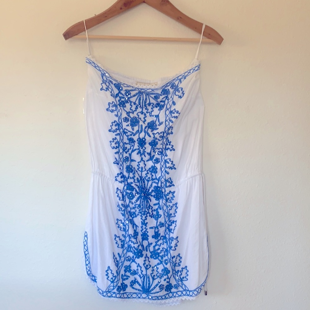 Cotton tube dress L